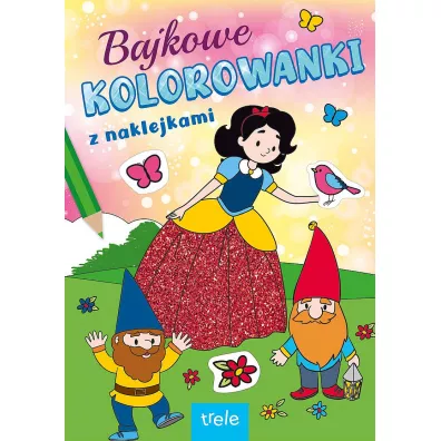 Bajkowe kolorowanki. Bajkowe postaci