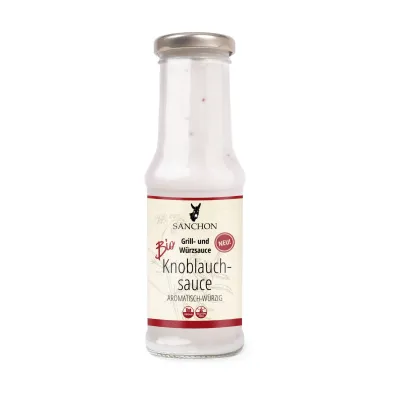 Sanchon Sos czosnkowy 210 ml Bio