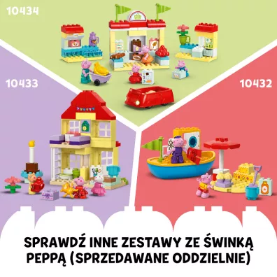 LEGO DUPLO Ogrd i domek na drzewie Peppy 10431