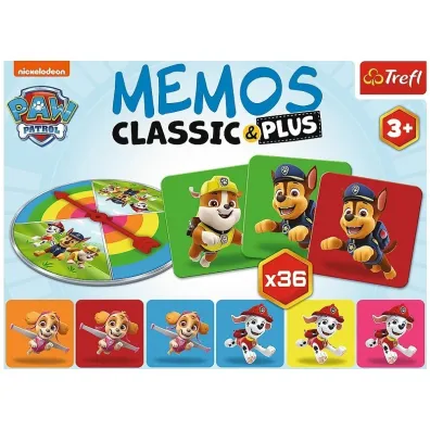 Memos classic&plus. Paw Patrol. Wersja ukrai�ska
