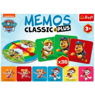 Memos classic&plus. Paw Patrol. Wersja ukrai�ska