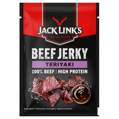 Jack Links Suszona woowina protein Beef Jerky Teriyaki 25 g