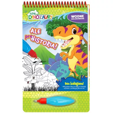 Lubi� Dinozaury. Wodne kolorowanie cz�� 3. Ale prehistoria