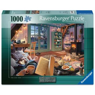 Puzzle 1000 The Cosy Shed Ravensburger