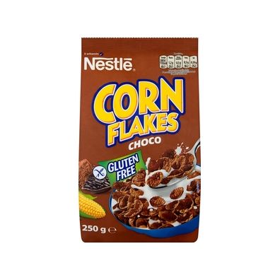 Nestle Patki niadaniowe czekoladowe Corn Flakes 250 g