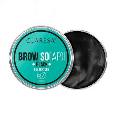 Claresa Brow Soap myde�ko do stylizacji brwi Black 30 ml