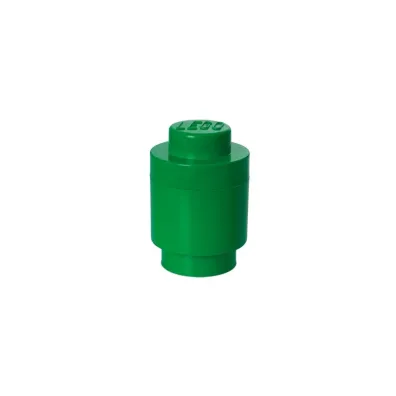 Okr�g�y pojemnik klocek LEGO Brick 1 Zielony