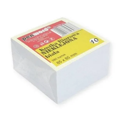 Penword Kostka biurowa bia�a 85x85x50mm 580K