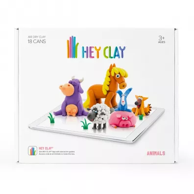 Hey Clay. Masa plastyczna. Zwierz�ta Tm Toys