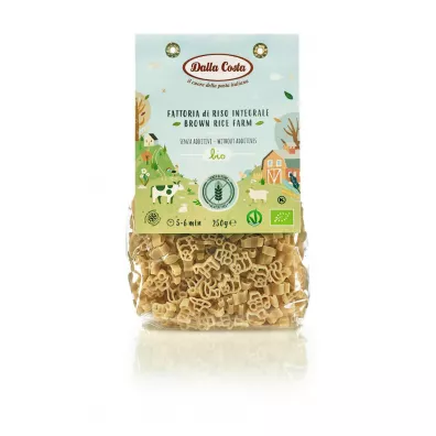 Dalla Costa Makaron z ryu brzowego Farma bezglutenowy 250 g Bio