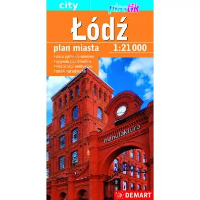 ��d�. Plan miasta Plastik w skali 1:21 000