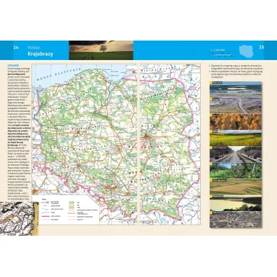 Pierwszy atlas geograficzny. Szko�a podstawowa