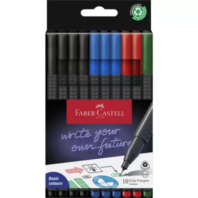 Faber-Castell Cienkopisy Grip 10 szt.