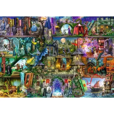 Puzzle 1000 el. Mity i legendy Ravensburger