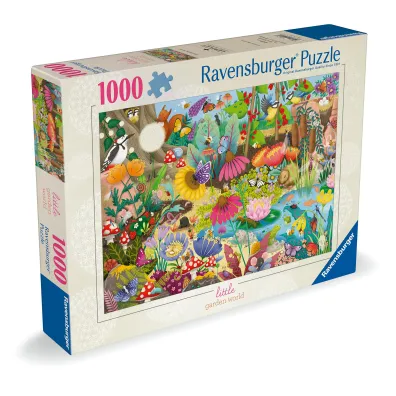 Puzzle 1000 el. �wiat Kwiat�w Ravensburger