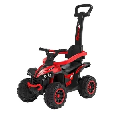 Je�dzik Mega dzieci�cy z r�czk� czerwony Baby Mix