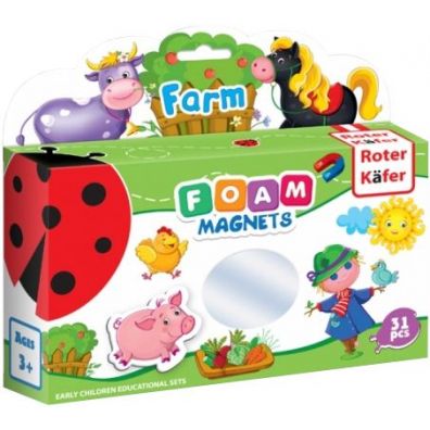 Foam Magnets: Farm (edycja midzynarodowa) Roter Kafer