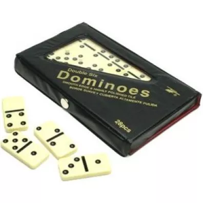 Domino w metalowej puszce Grapet