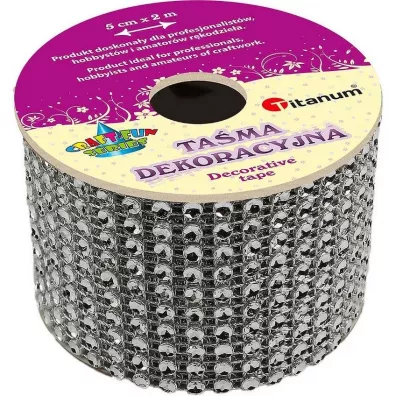 Titanum Ta�ma z kryszta�kami 50 mm x 2 m