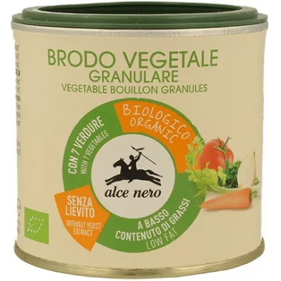 Alce Nero Bulion warzywny granulowany bezglutenowy 120 g Bio