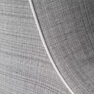 Eurofirany B.b. Choczyscy Sp.J. Fotel ogrodowy 70x90x70 cm srebrny