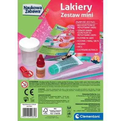 Lakiery z akcesoriami Clementoni