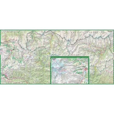 Mapa trekkingowa Kaukaz gruzi�ski 1:75 000