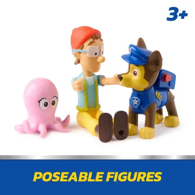 Psi Patrol - zestaw figurek - Chase