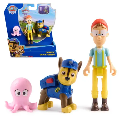 Psi Patrol - zestaw figurek - Chase