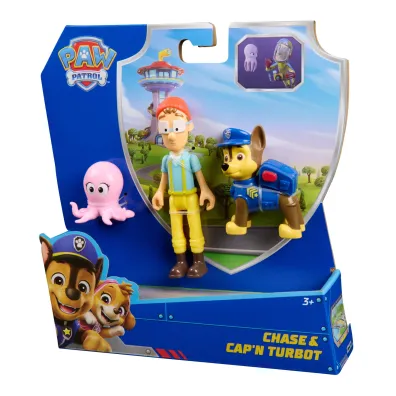 Psi Patrol - zestaw figurek - Chase