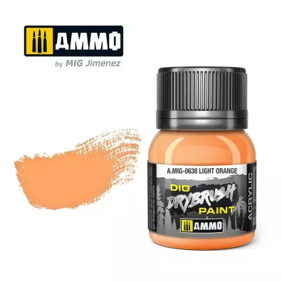 Ammo: DIO Drybrush - Light Orange 40 ml