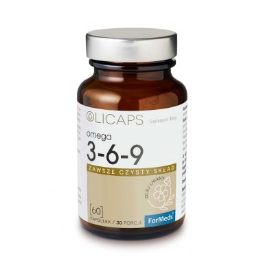 Formeds Olicaps Omega 3-6-9 Suplement diety 60 kaps.