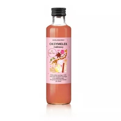 Delikatna Oksymelek malinowy dla b�belk�w 250 ml Bio