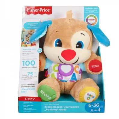 Fisher-Price Szczeniaczek Uczniaczek "Poziomy Nauki" FPM71 Mattel