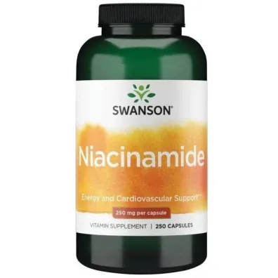 Swanson Niacinamide 250 mg - suplement diety 250 kaps.