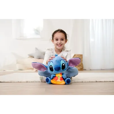 Disney Stitch z pizz�, 25 cm Simba