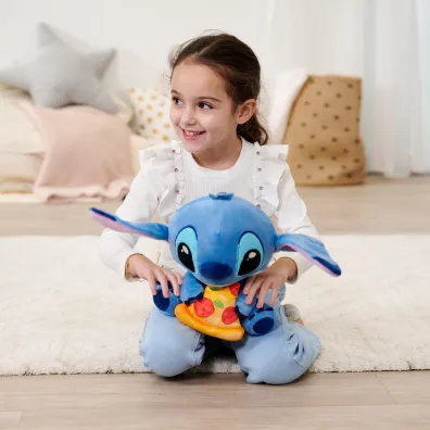 Disney Stitch z pizz�, 25 cm Simba