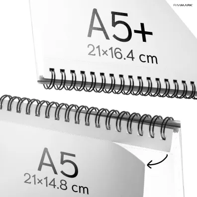 Rawmark Blok A5 do marker�w 40 ark. 200gsm 1szt.mix