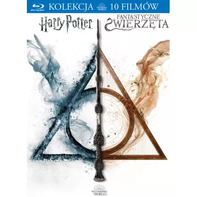 Harry Potter + Fantastyczne Zwierzta Kolekcja (10 Blu-ray)