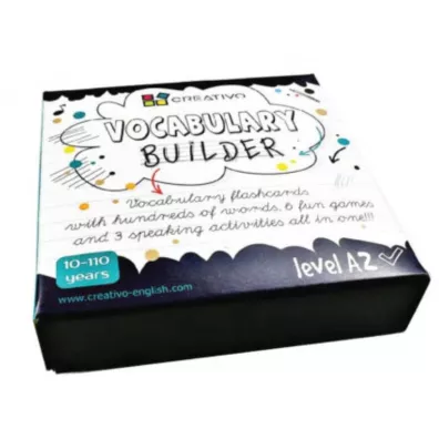 Karty j�zykowe Angielski Vocabulary builder A2 - Pawe� Dwornik