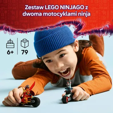 LEGO NINJAGO Wy�cig motocyklowy Kaia 71838