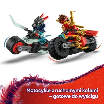 LEGO NINJAGO Wy�cig motocyklowy Kaia 71838