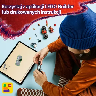 LEGO NINJAGO Wy�cig motocyklowy Kaia 71838