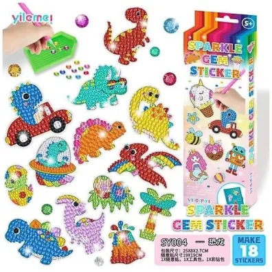 Diamentowa mozaika Sparkle dino Fandy