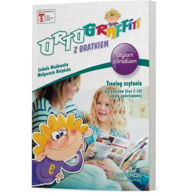 Ortograffiti z bratkiem. Czytam z bratkiem. Trening czytania dla uczni�w klas 1-3 szko�y podstawowej - Izabela Ma�kowska, Ma�gorzata Ro�y�ska