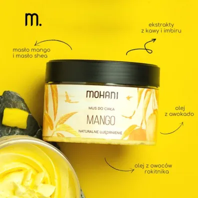 Mohani Uj�drniaj�cy mus mango  do cia�a 200 ml
