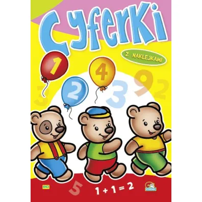 Cyferki z naklejkami