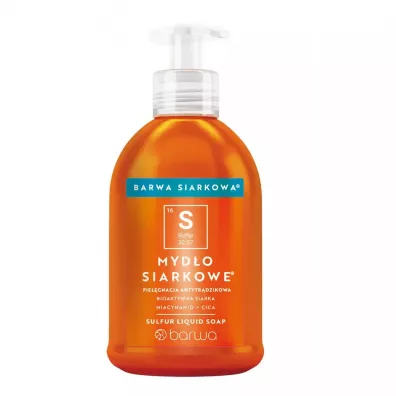 Barwa Siarkowa myd�o siarkowe w p�ynie 300 ml