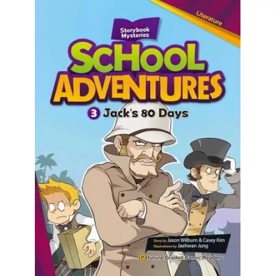 School Adventures Level 2. Cz�� 3. Jack's 80 Days + CD