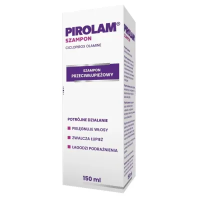Pirolam Szampon przeciw�upie�owy z witaminami A+E 150 ml